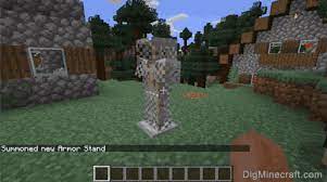 What is a minecraft armor stand? How To Summon An Armor Stand With Chain Armor In Minecraft