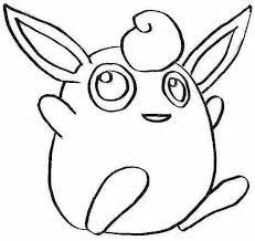 These alphabet coloring sheets will help little ones identify uppercase and lowercase versions of each letter. Pokemon Jigglypuff Jumping Coloring Page Download Print Online Coloring Pages For Free Color Nimb Pokemon Jigglypuff Online Coloring Pages Coloring Pages