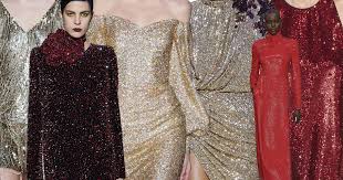 Be it on a denim jacket or at the bottom of a pair of pants, the texture adds a one of the most dominant trends of fall 2020 is strong, bold geometric shapes. The New Dresses For Fall Winter 2020 2021 Including Sequins And Sequins Are A Bath Of Light Web24 News