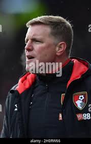 AFC Bournemouth manager Eddie Howe celebrates