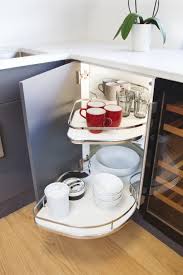 Organizers keep your kitchen cabinets in top shape, so you can always find what you need. Hafele Corner Pull Out Shelving Unit For Cabinet Widths 800 1000 Mm