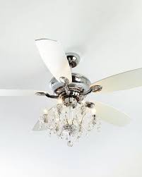H7tty Julianne White Fandelier Ceiling Fan Chandelier Chandelier Fan Ceiling Fan With Light