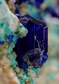 Linarite From The Old Roughton Gill Mining Area Caldbeck Fells Cumbria Minerals And Gemstones Stones And Crystals Rocks And Crystals