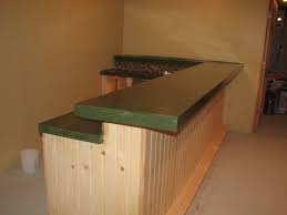 One way is to use left and to avoid that, you set relative positioning on the header and make the height of the pseudo dynamic by using both top and bottom of 0. Hand Crafted Green Bartop By Majestic Concrete Design Custommade Com