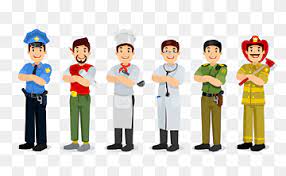 Pngtree menyediakan unduhan gratis png, gambar png, latar belakang dan vektor. Police Officer Firefighter Profession The Man Child People Team Png Pngwing