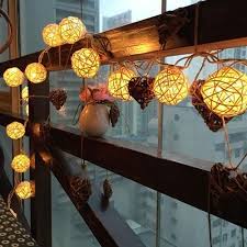 The led bulbs do not generate any heat, making them perfect for use with fabrics or floral arrangements. Romantic 20 Led Wicker Rattan Ball Socket Light String Strip Christmas Wedding Party Holiday Curtain Garden Lamp Garlands Decor Light String Christmas Weddinglamp Garland Aliexpress