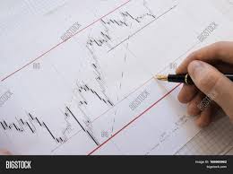 Stock Market Chart On Image Photo Free Trial Bigstock