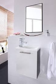 Sie sind in der glücklichen lage, über ein gäste wc zu verfügen, aber ihre zusatztoilette ist knapp geschnitten und sie suchen nach einer passenden einrichtung? Gaste Wc Waschtisch Waschbecken Set Mit Spiegel 40 Cm Hochglanz Weiss Anthrazit Ebay