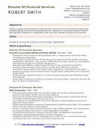 Keeping track of the company's revenue margins and conduct budget reviews to job description. Director Of Financial Services Resume Samples Qwikresume