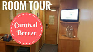 Looking for carnival august 2021 cruises? Carnival Breeze Interior Stateroom Tour Youtube