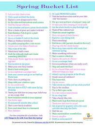 100 Fun Things To Do In Spring Bucket List Spring Spring Fun Spring Activities