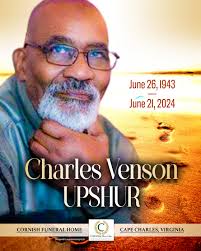 Obituary for Charles Venson Upshur