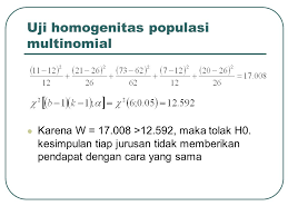 Check spelling or type a new query. Contoh Soal Uji Homogenitas Ppt Download