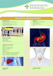 Medical Screening Services Health Check Up Packages Sabahcare Specialist Clinic Kota Kinabalu Sabah
