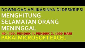 Umur tak bisa diprediksi, bisa datang kapan saja. Menghitung Selamatan Hari Meninggal Dengan Excel Link Aplikasi Ada Di Deskripsi Youtube
