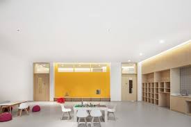 Gallery Of Zhihuishu Kindergarten Portal Architecture 26 Architecture Architecture Plan Design A Space
