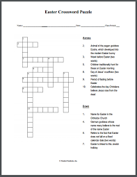 Maybe you would like to learn more about one of these? Easter Holiday Free Printable Crossword Puzzle For Kids
