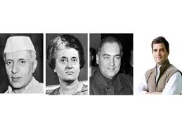 Five Generations Of The Nehru Gandhi Political Dynasty