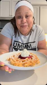 Funnel Cake , 2 cups self rising flour, 1/4 teaspoon salt, 2 tablespoons  sugar, 1 cup whole milk, 2 eggs, Canola oil for frying, Frying temp: 325,  Cooking time: until golden brown , About 2 minutes ...