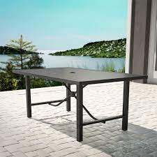 At your doorstep faster than ever. Umbrella Hole Patio Tables You Ll Love In 2021 Wayfair