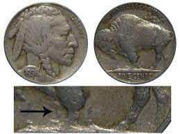 Another superior piece of nickel artistry: 1936 D Buffalo Indian Head Nickel 3 And Half Legs Coin Value Prices Photos Info
