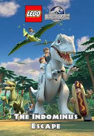 Hot Dogs And Helicopter Crashes In Lego Jurassic World The Indominus Escape Trailer Fangirlnation Magazine Films Complets Jurassic Park Lego Jeux
