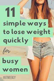 11 Easy Ways To Lose Weight If You Are Super Busy Or Just Plain Lazy! |  Hiitweekly