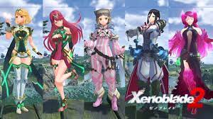 Xenoblade Chronicles 2 Drivers & Blades Idle Animations New Outfits  Ver.1.5.0 (Let's Do Nothing) - YouTube