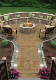 30 The Best Stone Patio Ideas Site Home Design Backyard Backyard Fire Backyard Design