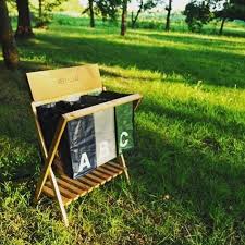 キャンプのゴミ箱をおしゃれに自作100均diy ダイソー セリア キャンプ ゴミ箱 キャンプ 100均 キャンプ