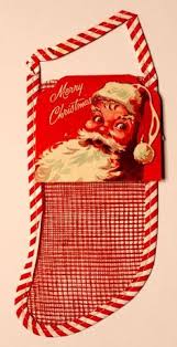 This site might help you. 60 A Store Bought Stocking Ideas Christmas Stockings Vintage Christmas Vintage Christmas Stockings
