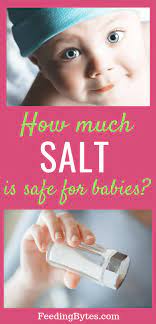 2g salt (0.8g sodium) per day; How Much Salt Is Safe For Babies Feeding Bytes
