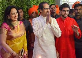 Shiv sena chief uddhav thackeray today cast his vote along with his family in bandra, mumbai. Look Who Turned Up For Mns Chief Raj Thackeray S Son S Wedding Rediff Com India News