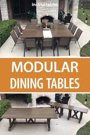 Modular Dining Tables Diy Patio Table Square Patio Table Pergola Outdoor Living