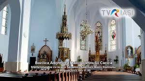 Liturghia Sarbatorii Adormirii Maicii Domnului Cacica 15 August 2015 Iasi Candles Catholic