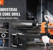 VEVOR Core Drill Machine, 0.8-11.8in Drilling Diameter Diamond Core Drill  Rig with Stand and Core Drill Bit, 3500W Rugged Concrete Core Drill, Wet  and ...
