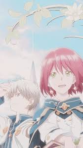 Akagami No Shirayuki Hime Snow White With The Red Hair Shirayuki And Zen Snow White With The Red Hair Romantic Anime Anime