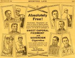 Sports collecting news and features. Baseball Card Advertising Examples Through The Ages