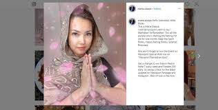 Subscribe to our telegram channel for the latest updates on related articles. Maria Ozawa Berhijab Sambut Ramadan Netizen Love You Ukhti Dewiku Com