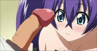 淫荡的蓝发动漫小美女自慰后骑在哥哥的肉棒上