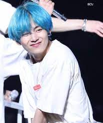 Taehyung Blue Hair V Blue Hair Taehyung Kim Taehyung