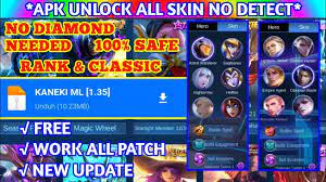 Then go in any lane and destroy all three towers . New Apk Unlock All Skin For Free New Patch In Mobile Legends Bang Bang Part 35