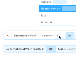 Filter Builder Filters Builder User Interface