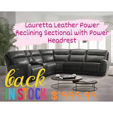 Victoria and becky verbally assaulted me in front of other customers. Steelz Lauretta 6 Piece Leather Power Reclining Sectional With Power Headrest Facebook