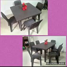 Buy dinning table and chairs and get the best deals at the lowest prices on ebay! Rattan Plastic Set Sale Shopee Philippines