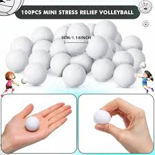 Amazon.com: 100 Pcs Mini Volleyball Stress Balls, 1.18 Inch Foam Sports Stress  Ball, Volleyball Gifts Volleyball Party Decorations Soft Small Volleyball  Toys for Stress Relief Game Birthday School Carnival Reward : Toys