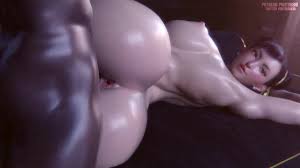 Chun-Li Relieves Some Stress [Pantsushi3D]