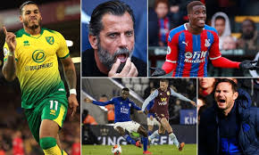 Sports this category is for trivia questions and answers related to american football, as asked by users of funtrivia.com. Football Quiz 20 Questions On The 2019 20 Premier League Season So Far Premier League The Guardian