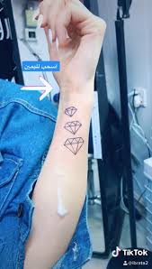 وشم بناتي جواهر تاتو جوهرة روسم تاتو وشم الكرادة Karada Tattoo