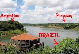 Is there any bridge between paraguay and argentina, or do they have to go through brazil? 3 Countries In One Pic Awesome Argentina Brazil Parag Uay Where Brazil Argentina And Paraguay Meet Pretty Places Argentina Favorite Places